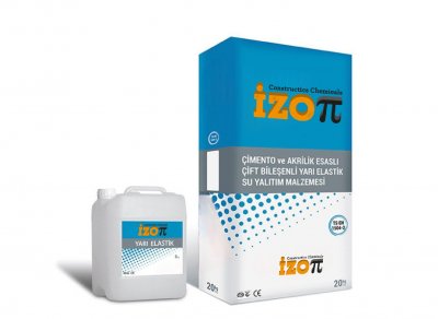 AKRİLİK VE ÇİMENTO ESASLI ÇİFT BİLEŞENLİ YARI ELASTİK